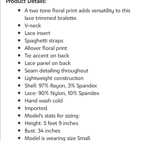 Intimately FP Century Lace Brami in Royal Combo - Picture 8 of 9